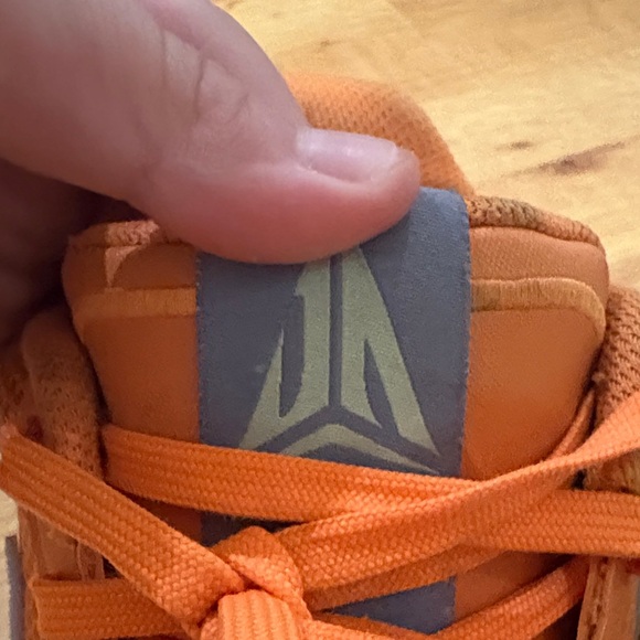 Nike Mint Green and Orange Sneakers - Picture 2 of 7